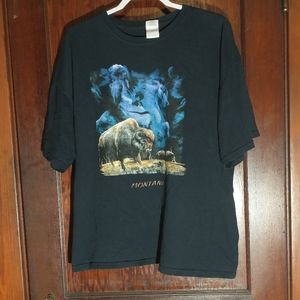 2000s Montana Native American Tee